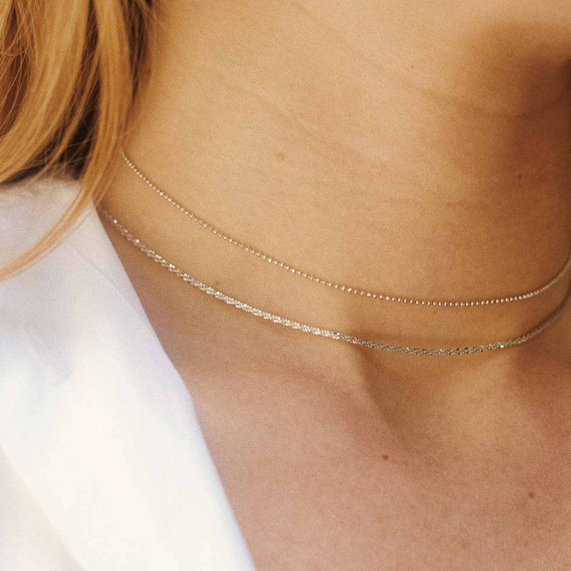 Tiny and Classy Gold Necklace | Nude Choker |  LIL Milan