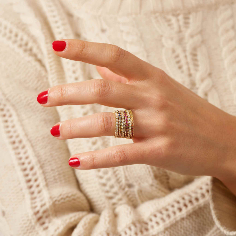 Planet | Buy Gold Finger Rings For Women's | Lil Milan