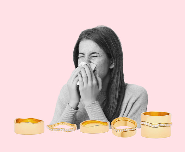Allergic to Gold Jewelry