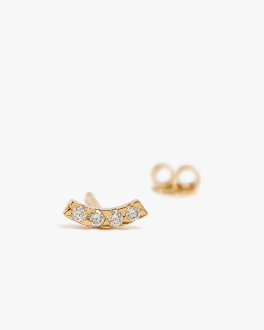 Smiley Stud Earring