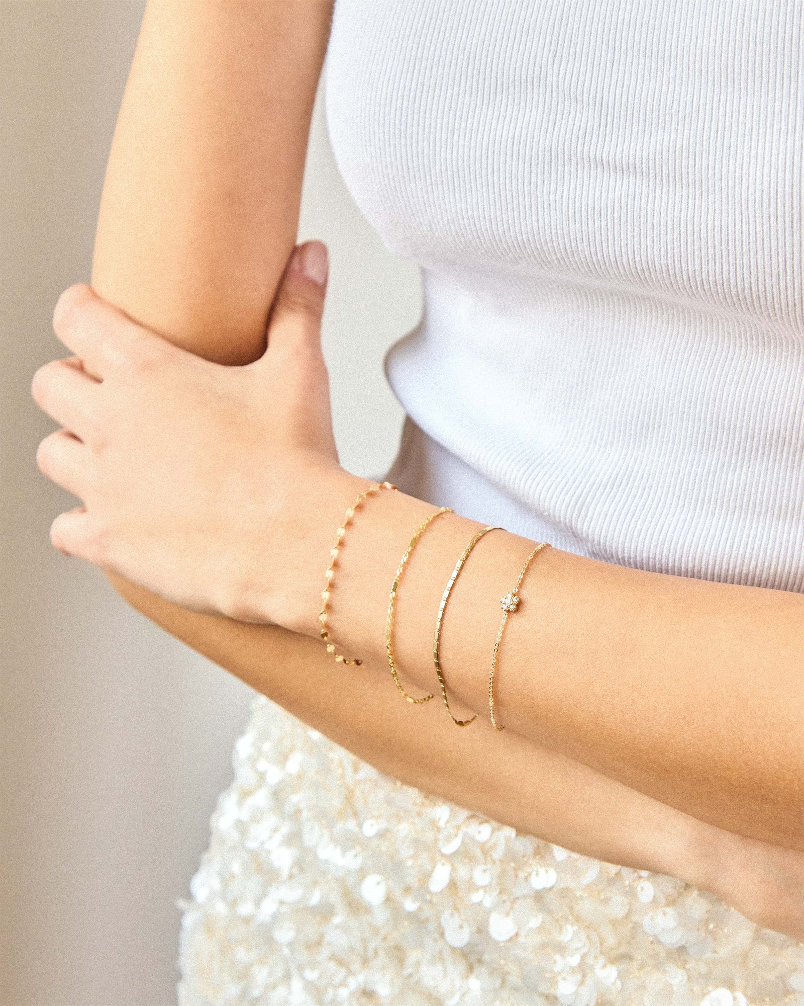 Gold Bracelets For Women | Bloomy Bracelet | Lil Milan – LIL