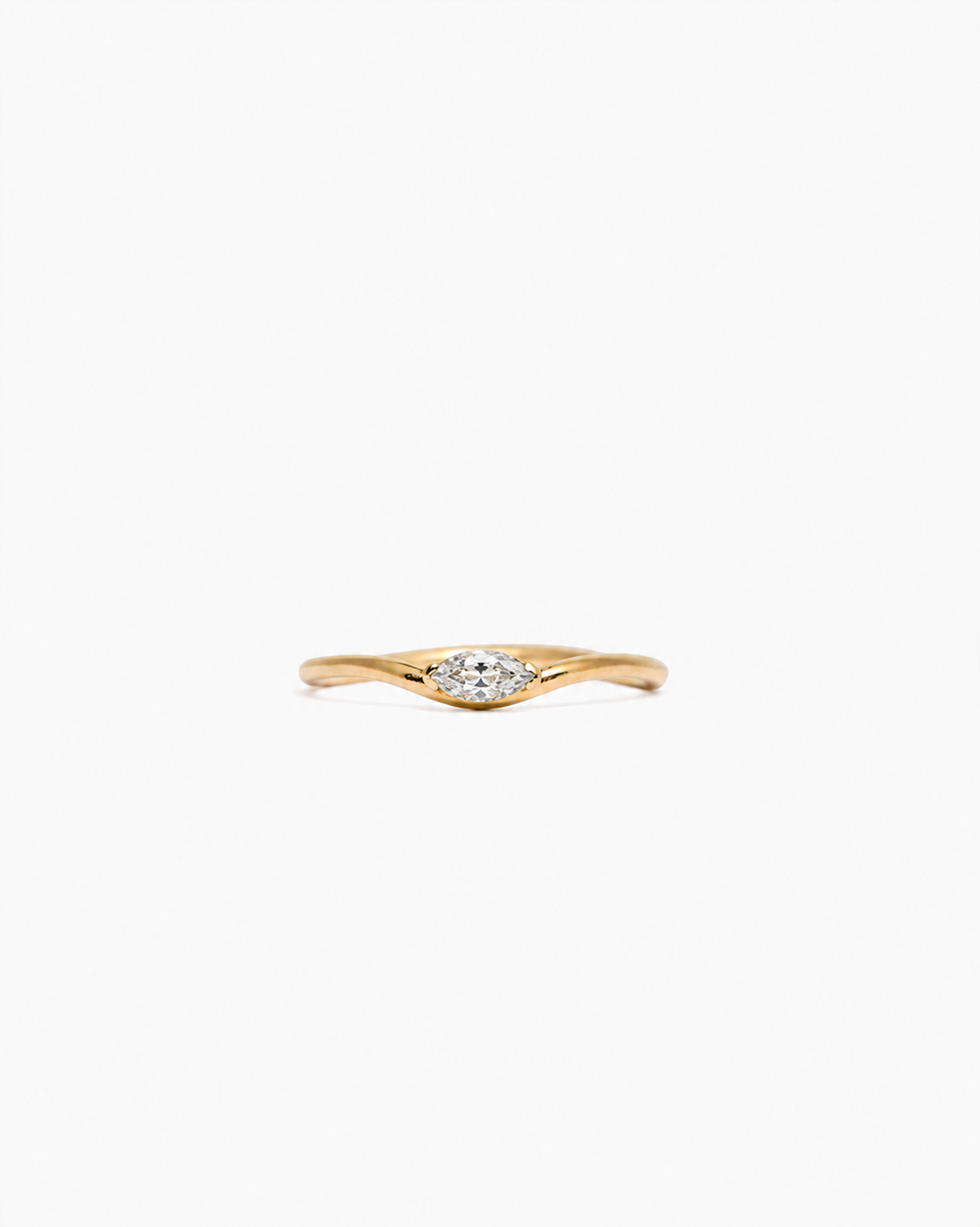 Anello Quiet Goccia Diamante