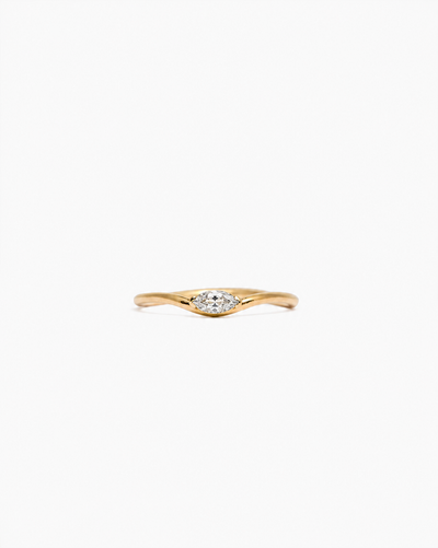 Quiet Goccia Diamond Ring