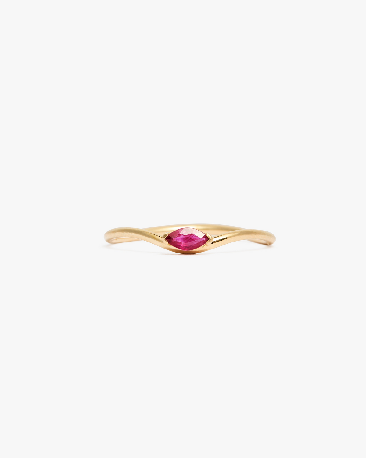 Quiet Goccia Ruby Ring