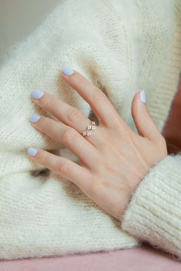 Calypso Ring White - LIL Milan