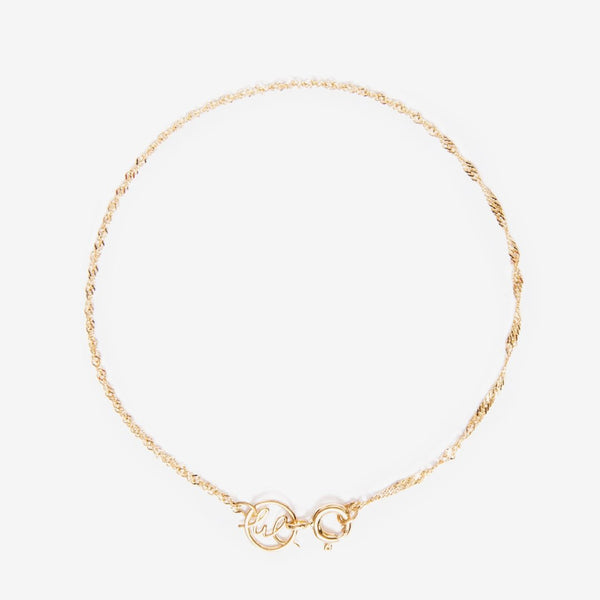 Dna Yellow Gold Bracelet - LIL Milan
