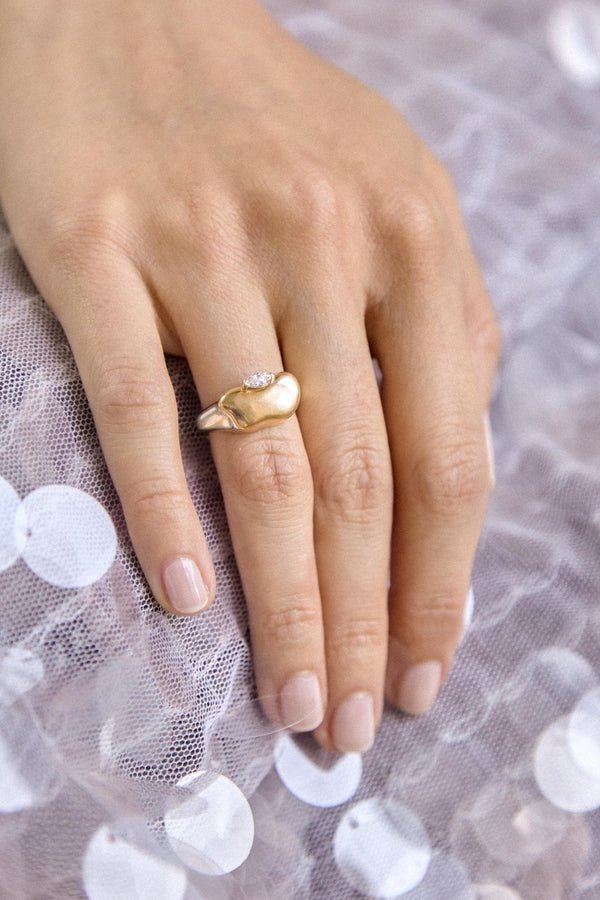 Fluid Goccia Ring - LIL Milan