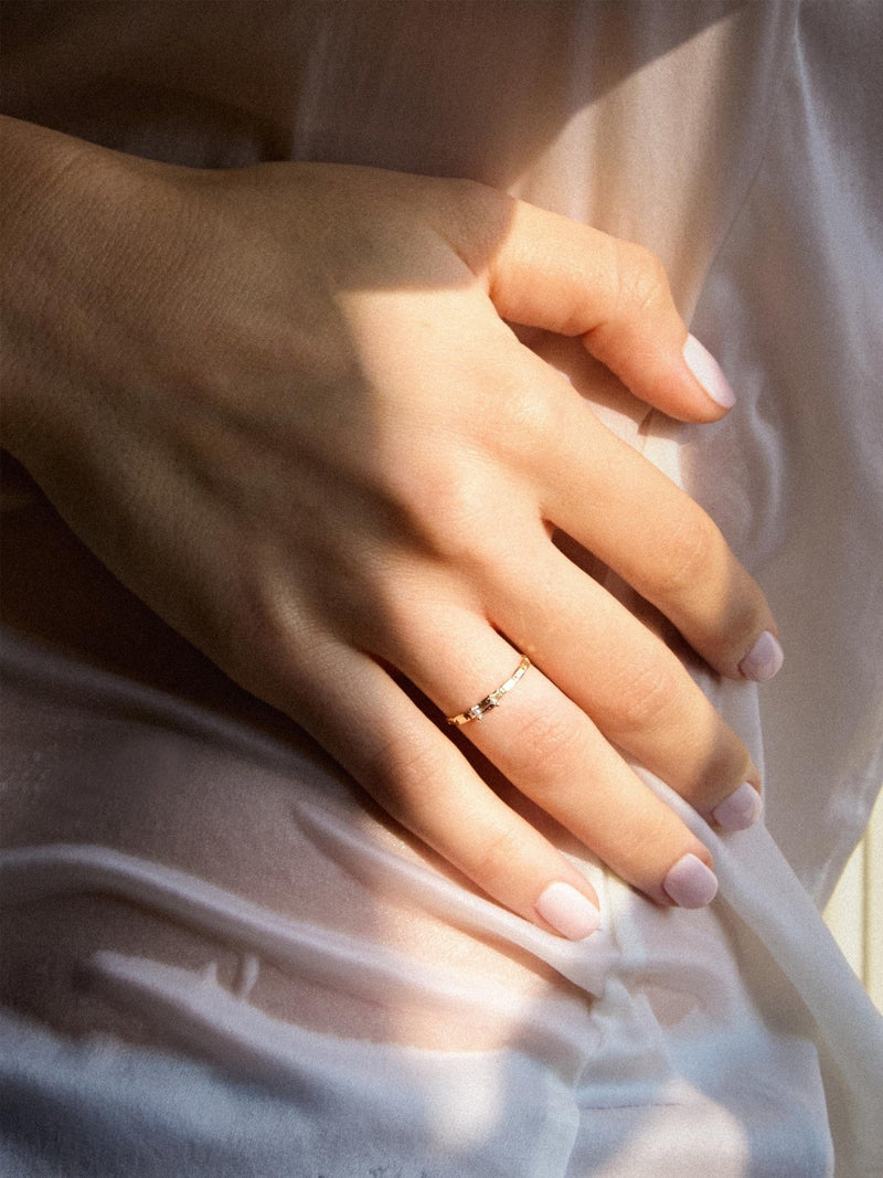 Glimmer Ring White Diamond - LIL Milan