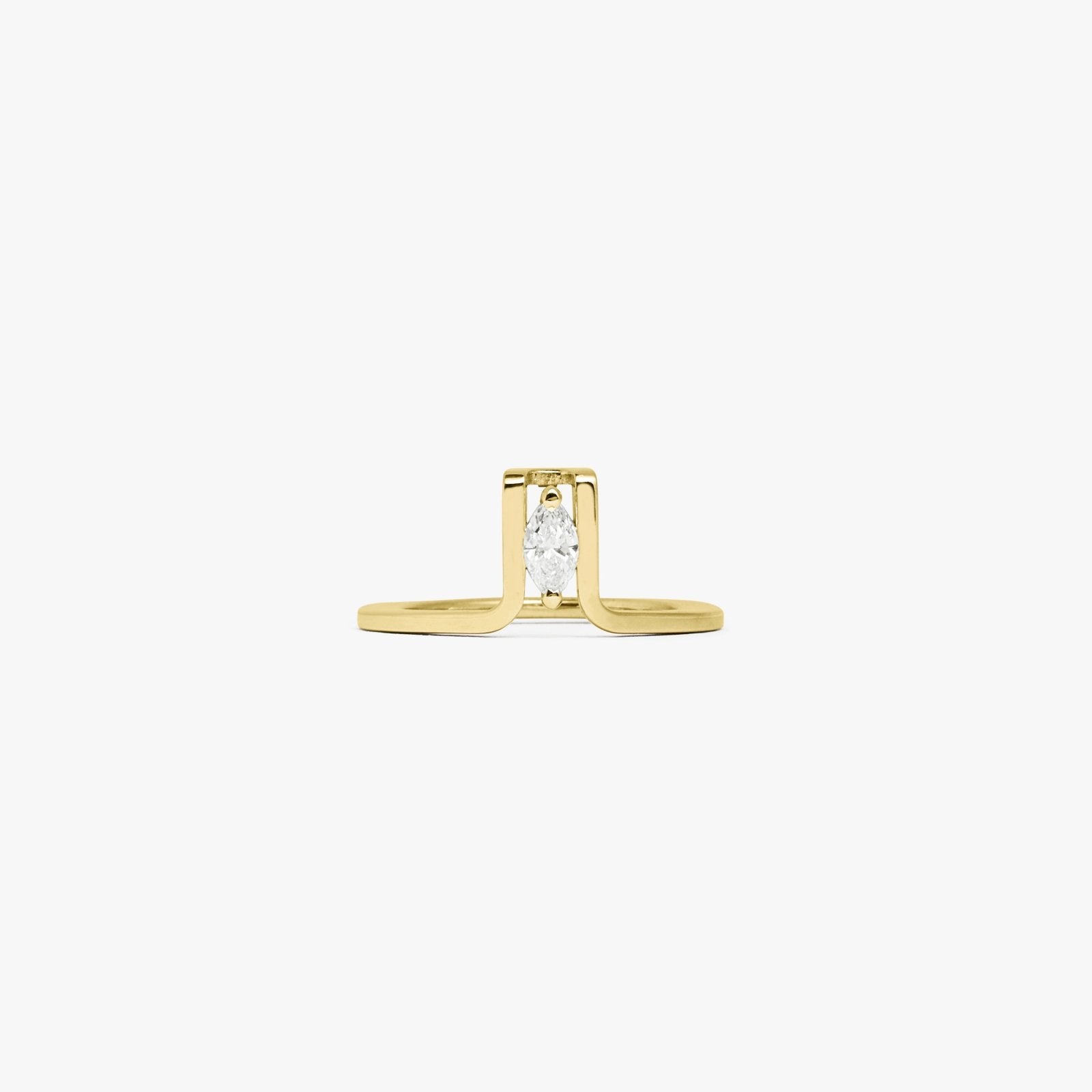 LIL Cover Ring - Gold Marquise - LIL Milan