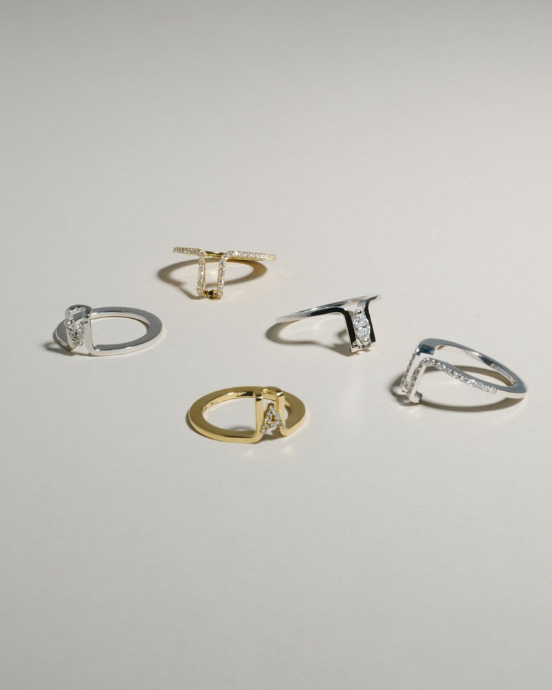 LIL Cover Ring - Gold Marquise - LIL Milan