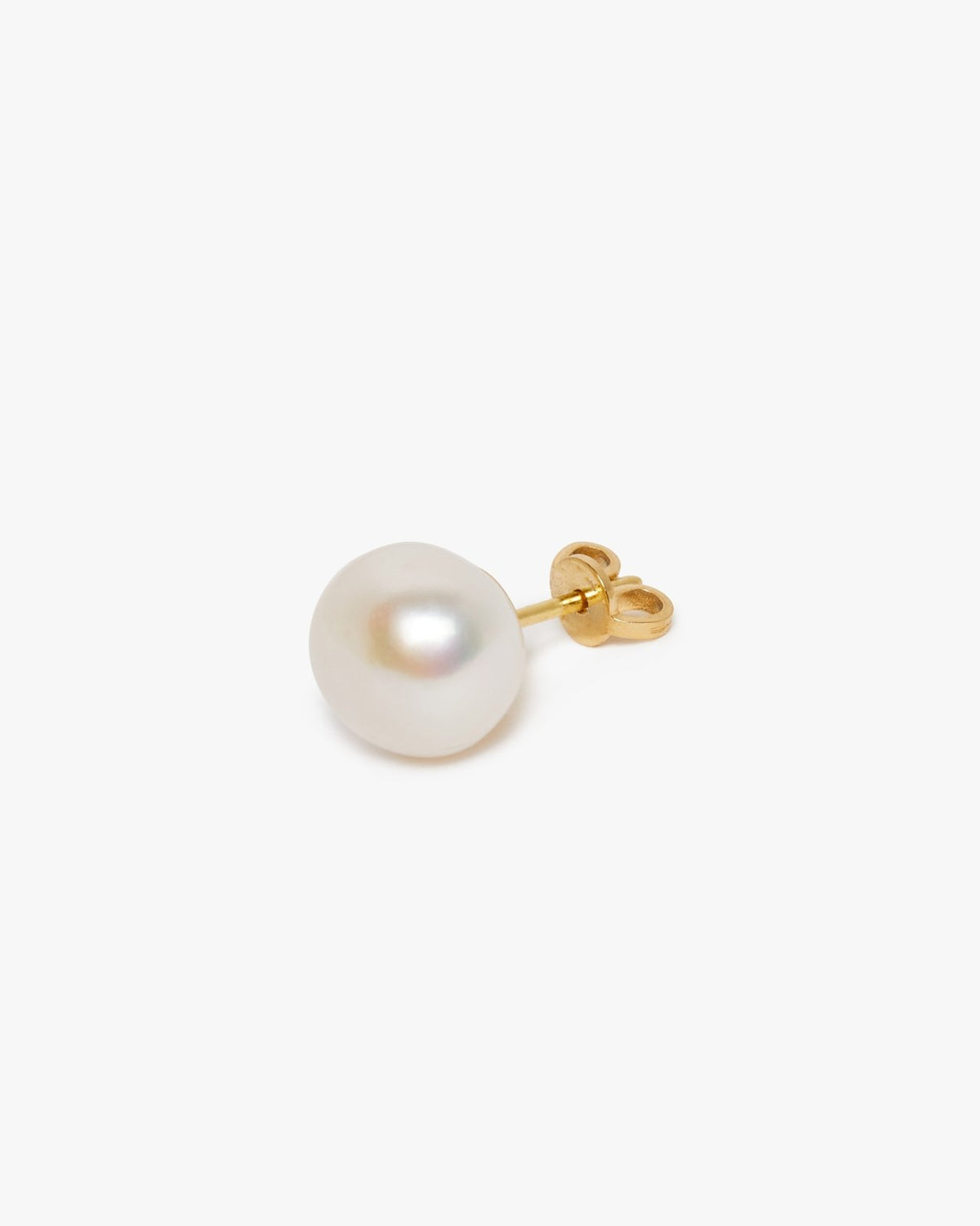 Orecchini in oro sterling certificato/ragazza/donna perla
