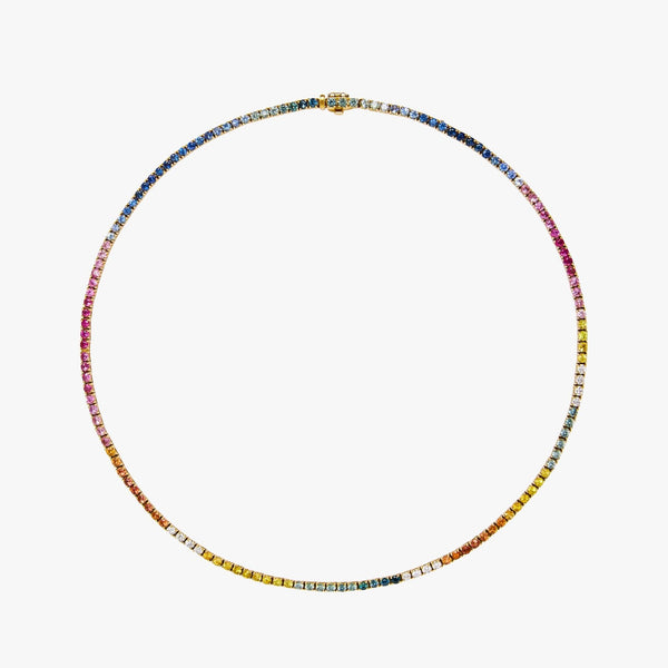 Tennis choker zaffiri - LIL Milan