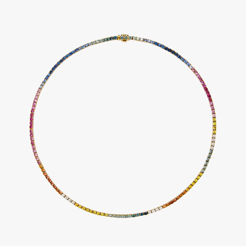 Tennis choker zaffiri - LIL Milan