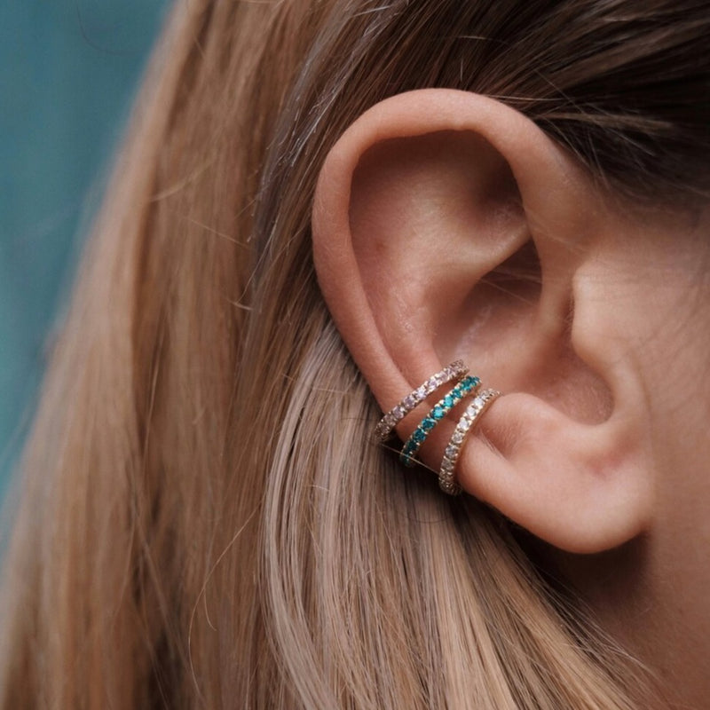 Tipsy Earcuff White