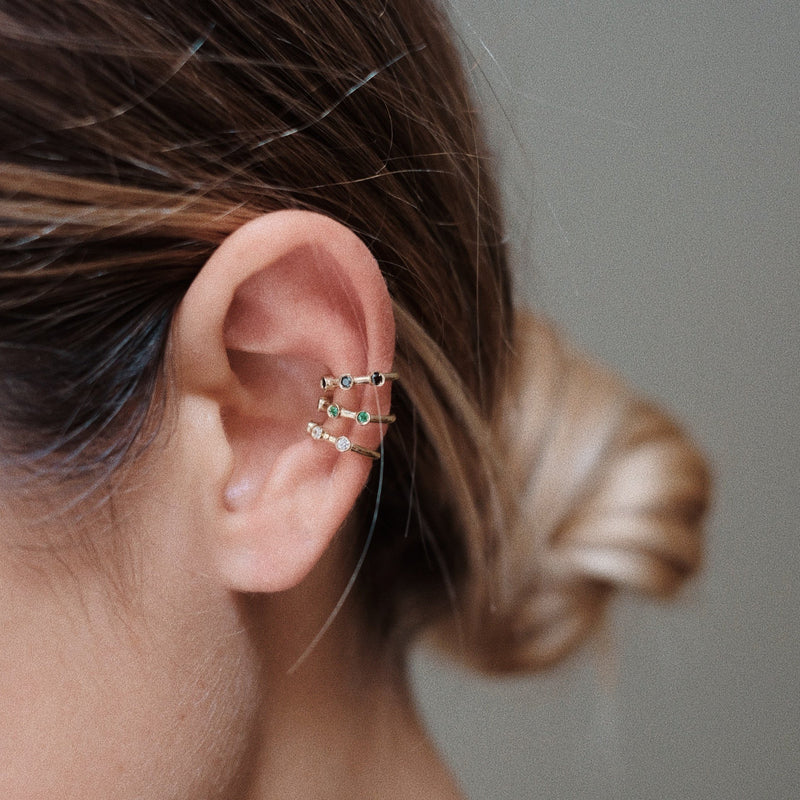 Galaxy Earcuff White