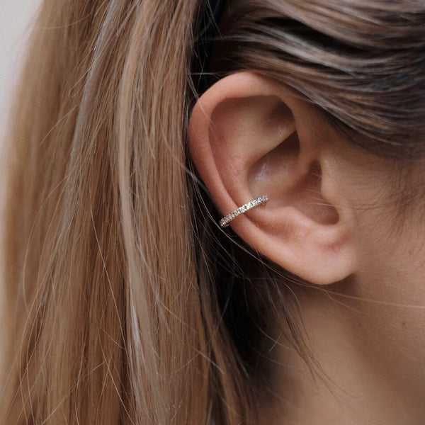 Tipsy Earcuff White