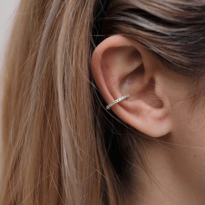 Tipsy Earcuff White
