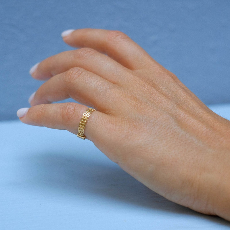 Buy Handcrafted Gold Rings For Women's