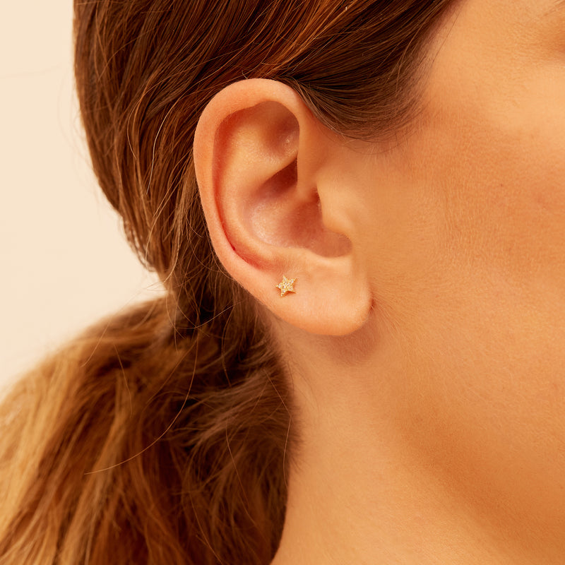 Beautiful Piercing in Solid Gold |Flashy | LIL Milan