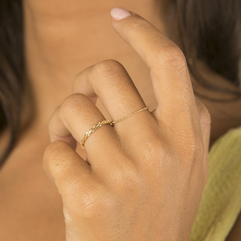 Glow |  Women's Yellow & Gold Rings | Lil Milan