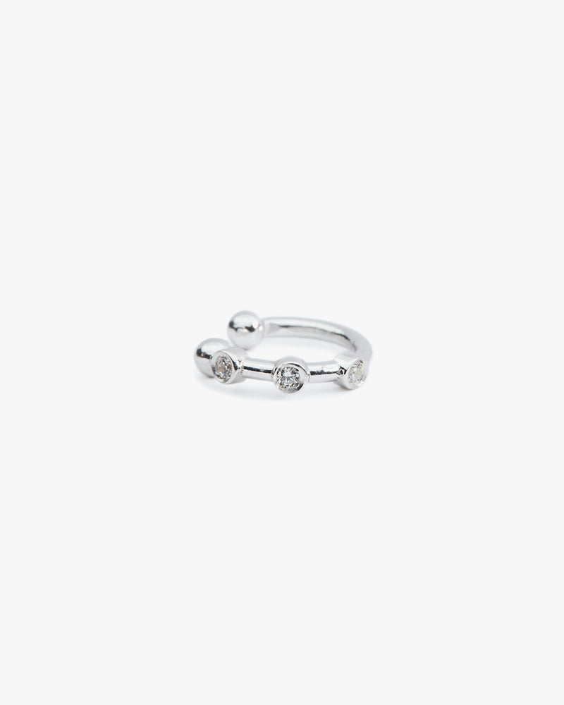 Galaxy Earcuff White