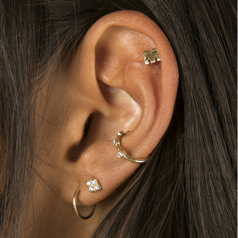 Galaxy Earcuff White
