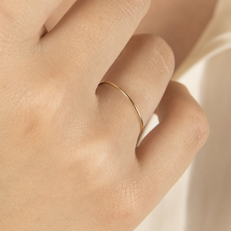 Giotto | Simple & Unique Women Gold Rings | Lil Milan