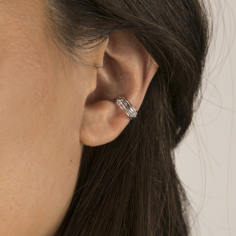 Earcuff in Yellow Gold | Supernova | LIL Milan
