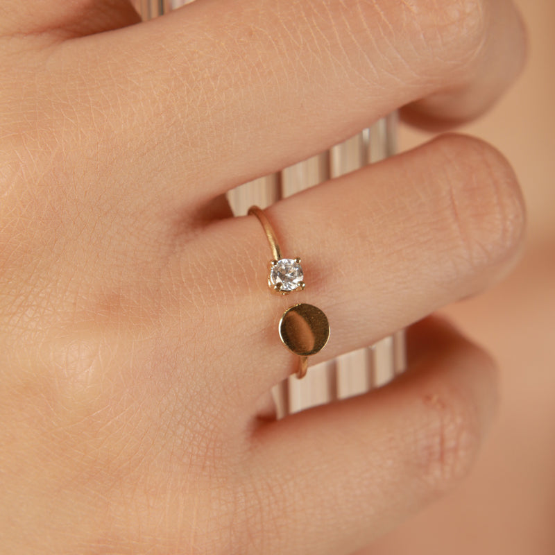 Jupiter |Yellow Gold Ring For Women | LIL Milan