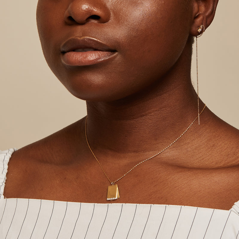 Yellow Gold Necklace for Women and Men | Lightly Chain | LIL Milan