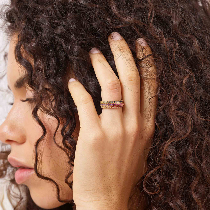 Planet | Buy Gold Finger Rings For Women's | Lil Milan