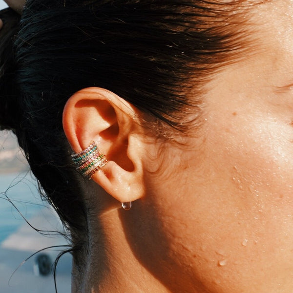 Tipsy Earcuff Turquoise