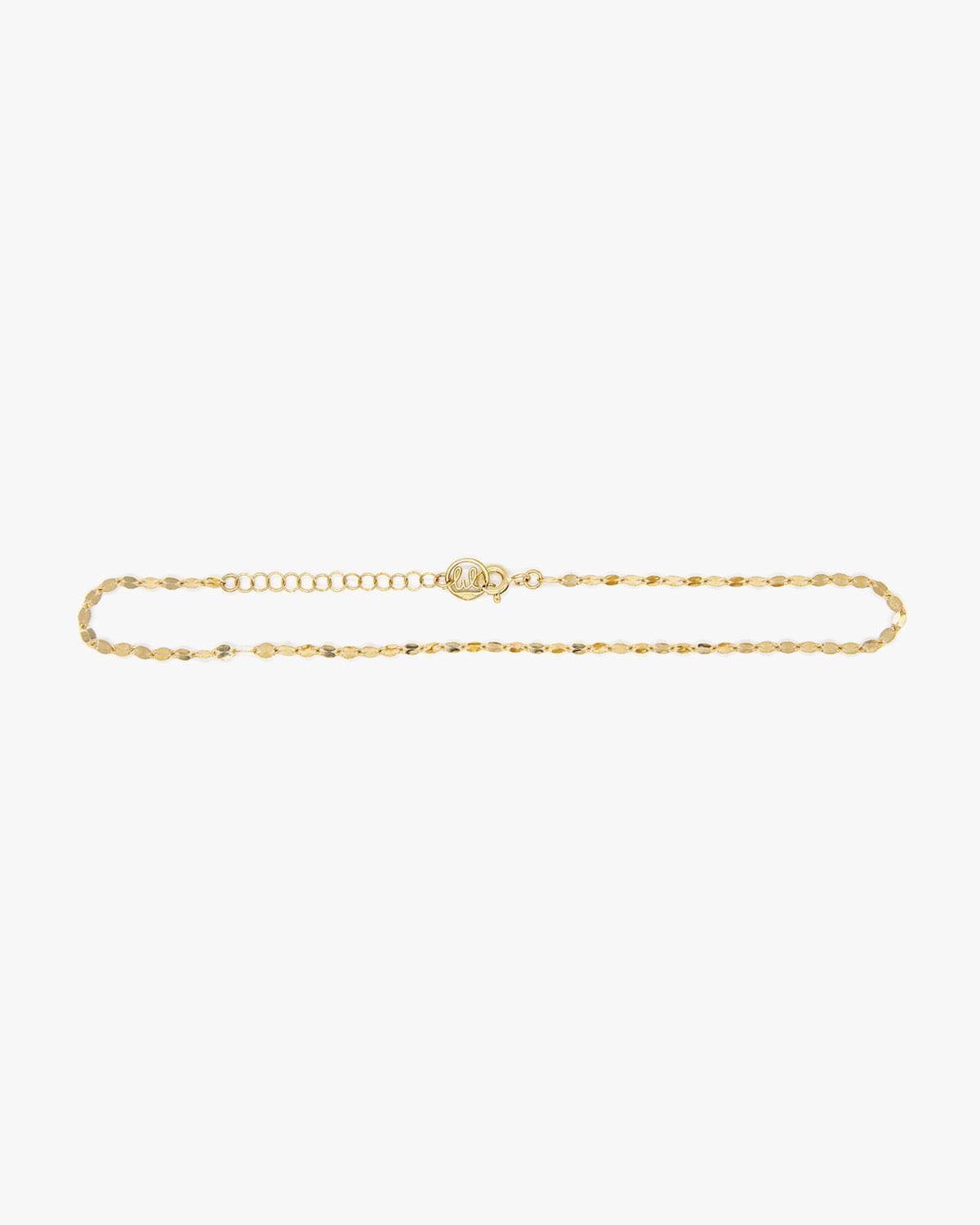 Boys Tears Yellow Gold Anklet