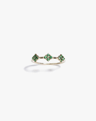 Calypso Ring Green - LIL Milan