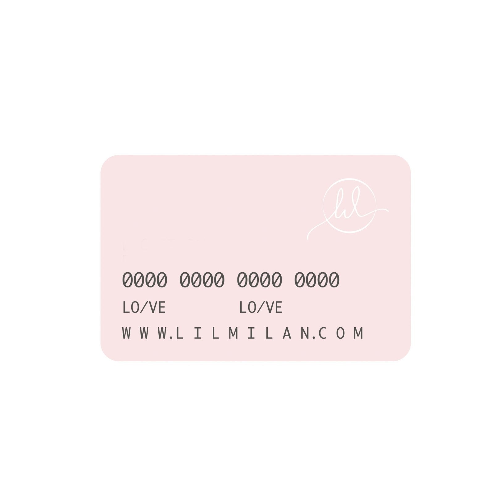 E - Gift card - LIL Milan