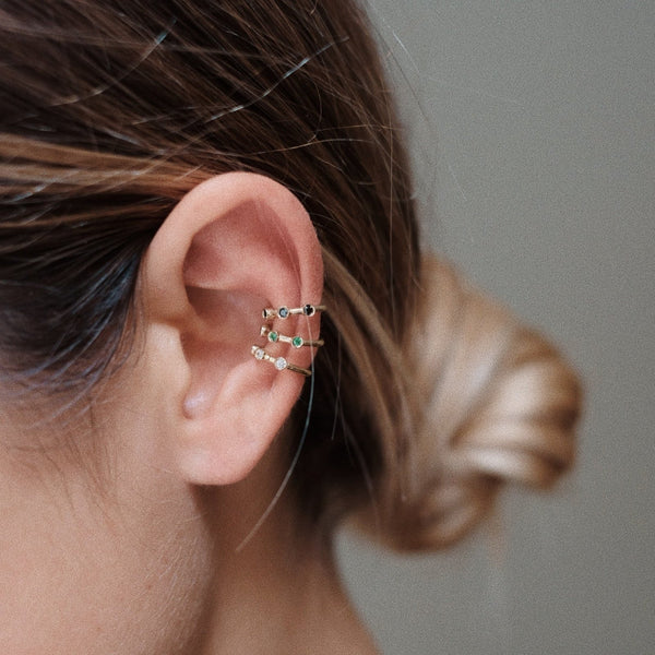 Galaxy Earcuff Yellow Gold - LIL Milan