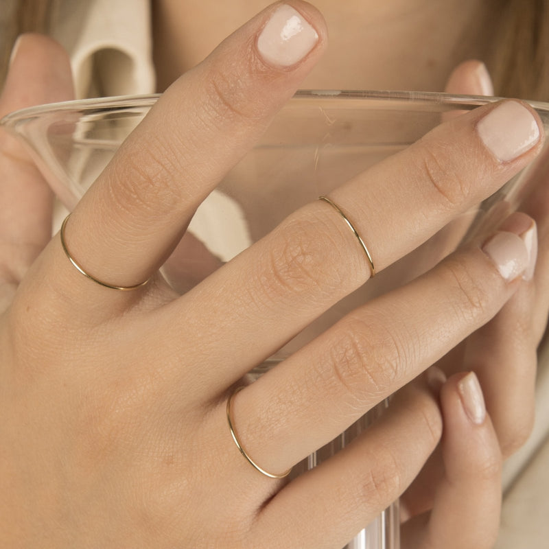 Giotto Yellow Gold Ring - LIL Milan