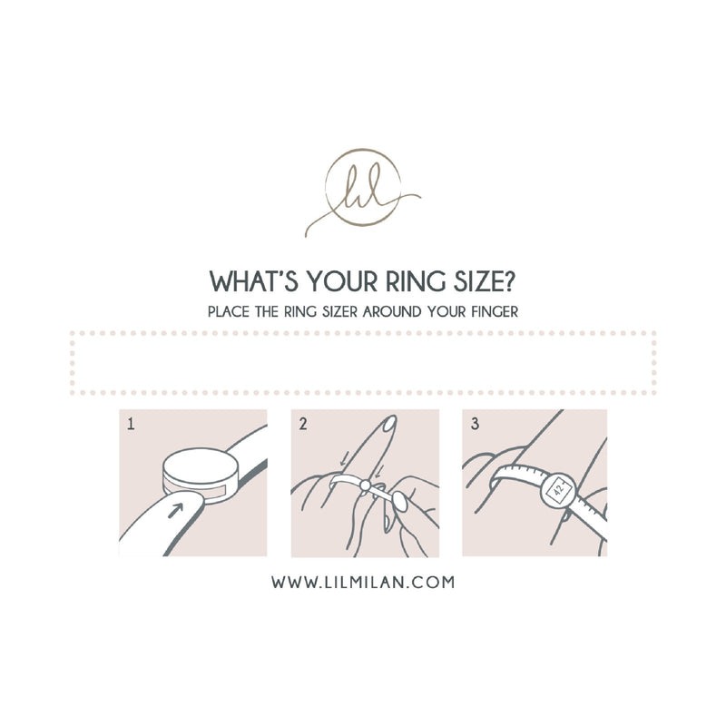 Ring Sizer Find Perfect Ring Size LIL Milan - Main Image